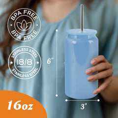 16oz Sublimation Blank Tumblers (Colorful)